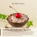 Natural Coconut Oval Bowl 200ml - Image 5