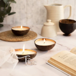 100% Natural Oval Coconut Shell Bowl - Image 2
