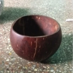 Hand-Polished Smooth Coconut Shell 400ml - Image 2