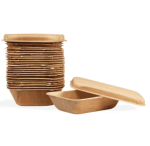 500ml Biodegradable Bamboo Container Box With Lid - Image 2
