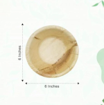 6" (15 cm) Round Biodegradable Dessert Bowl - Image 3