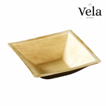 6.5" (16cm) Square Deep Palm Leaf Disposable Bowls