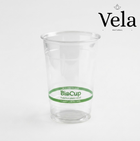 600ml Clear PLA BioCups 600ml Clear PLA BioCups - Image 1