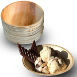7" (18cm) Round Compostable Bamboo Bowls - Image 3