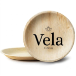 7" (18cm) Round Disposable Palm Leaf Plates