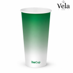 700ml / 24oz Green Cold Paper BioCup