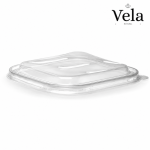 750ml-1,400ml Clear PP Square Takeaway Lid