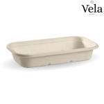 750ml White Plant Fibre Takeaway Base