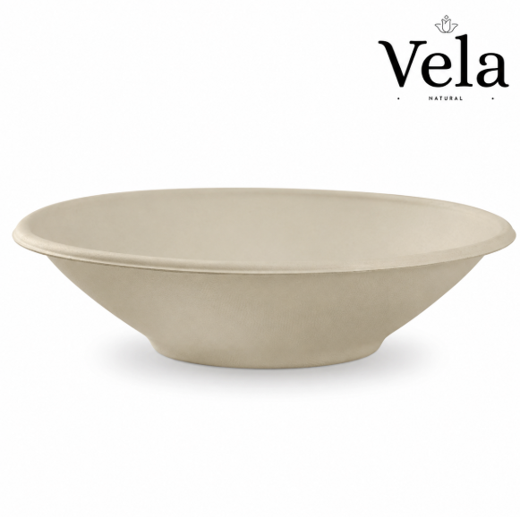 800ml 24oz Natural Plant Fibre BioBowl 800ml / 24oz Natural Plant Fibre BioBowl - Image 1