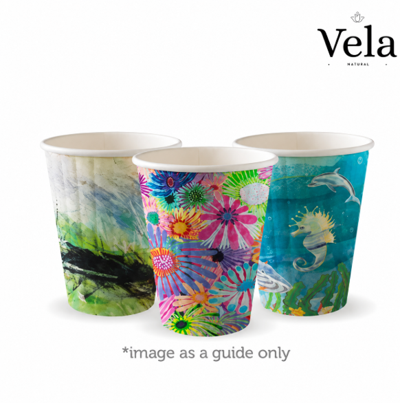8oz Double Wall Art Series BioCups 8oz Double Wall Art Series BioCups - Image 1