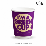 8oz Double Wall "I'm a Green Cup" Hot BioCups