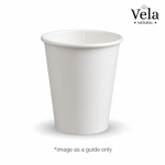 8oz White Compostable Single Wall Cup