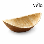 9.25" Boat Shape Large Bamboo Bowls (24cm)