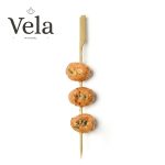 21cm (8.5") Bamboo Paddle Skewers Teppo Gushi Gun Shape