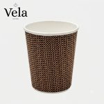 8oz (225ml) Premium Ripple Coffee Cups - Medium