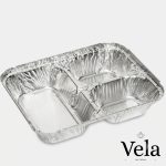 Aluminium Foil Tray 3-Compartment