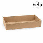 BioBoard Catering Tray - Kraft - Extra Large - 50/ctn