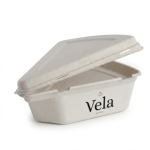 BioCane Pizza Slice - White - No-Added PFAS - 28x16x4cm (9") - 250/carton