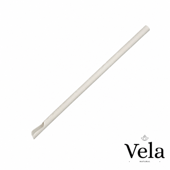 BioStraw - 8mm x 210mm Individually Paper Wrapped Straw - FSC MIX BioStraw - 8mm x 210mm Individually Paper Wrapped Straw - FSC MIX - Image 1