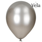 Biodegradable Balloons: Pearlescent Silver (10 pack)