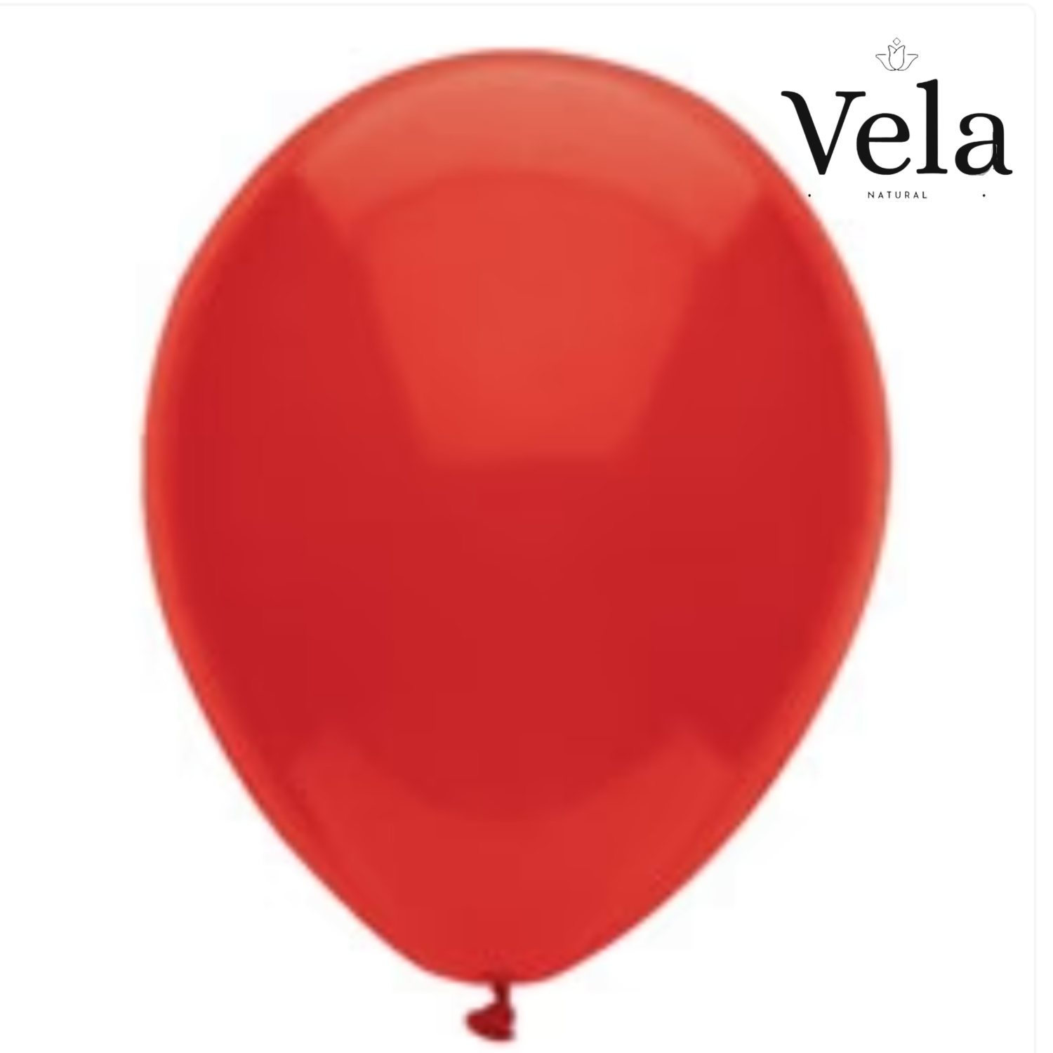 Biodegradable Balloons Red (100 pack) Biodegradable Balloons: Red (100 pack) - Image 1