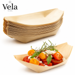 Canape Wooden Food Boats (Pack of 50) - Image 3