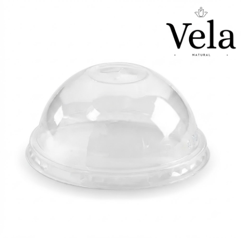 Clear PLA Dome Lids to Fit 300-700ml BioCups X-Slot Clear PLA Dome Lids to Fit 300-700ml BioCups | X-Slot - Image 1