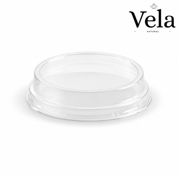Clear PLA Dome Lids to Fit 60-280ml PLA BioCups & Sauce Cups Clear PLA Dome Lids to Fit 60-280ml PLA BioCups & Sauce Cups - Image 1