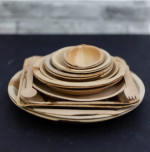 Eco Friendly Disposable Tableware Gift Set - Image 2