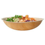 Extra Large 12" (30cm) Compostable Salad Serving Bowl - Image 2