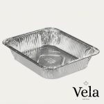 Foil Half Deep Gastro Containers Recyclable 3200ml/112oz