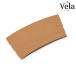 Large Kraft Coffee Cup Sleeves to Fit 12/16oz Coffee Cups