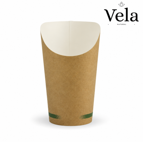 Medium 16oz Kraft Chip Cup Medium 16oz Kraft Chip Cup - Image 1
