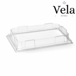 Medium BioBoard Sushi Tray PET Lid