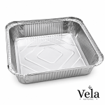 No.9 Deep Aluminum Foil Food Containers Recyclable (2100ml)