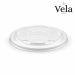 PLA Lids to Fit 8oz White PLA-Lined Paper BioBowls