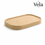Rectangle PLA lined lid, FSC Mix