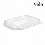 500ml Rectangle PLA lined container, FSC Mix