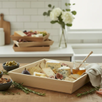 14" x 14" Deep Inclined Wooden Tray - Image 2