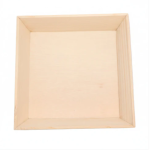 14" x 14" Deep Inclined Wooden Tray - Image 3