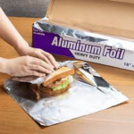 XL Aluminium Tin Foil 75 Meter (45cm wide) Cutterbox - Image 3