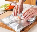 XL Aluminium Tin Foil 75 Meter (45cm wide) Cutterbox - Image 4