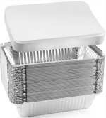 Lids For No.6A Aluminium Foil Food Containers Recyclable - Image 2