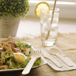4 in 1 Wooden Disposable Cutlery Pack - Image 3