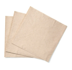 Brown 2-ply Paper Napkins - Image 2