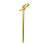 9cm (3.5") Bamboo Skewers Knot Looped - Image 2