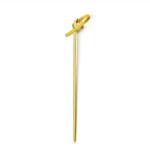 12cm (4.7") Bamboo Skewers Knot Looped - Image 2