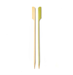 15cm (6") Bamboo Paddle Skewers Teppo Gushi Gun Shape - Image 2