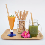 Reusable Bamboo Straws With Cleaning Brush 10pcs - Image 3