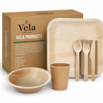Eco-Friendly BBQ Bundle - Palm Leaf Plates & Bowls
